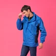 【PAUL SAILING】高機能防水透濕二件式戶外風衣外套-寶藍/黑(兩色)