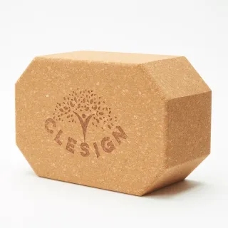 【Clesign】Cork block 無限延伸軟木瑜珈磚(瑜珈磚1入)