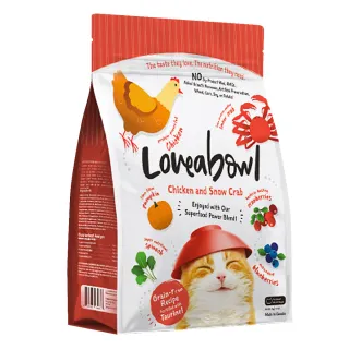 【Loveabowl囍碗】無穀天然糧-全齡貓-雞肉&雪蟹4.1kg