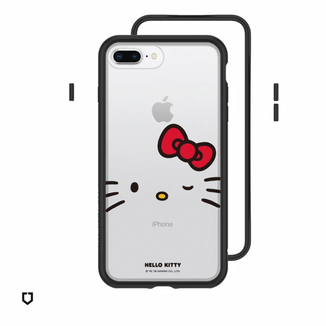 RHINOSHIELD 犀牛盾 iPhone 7/8 Plus Mod NX邊框背蓋手機殼/啾咪 套組(Hello Kitty手機殼)