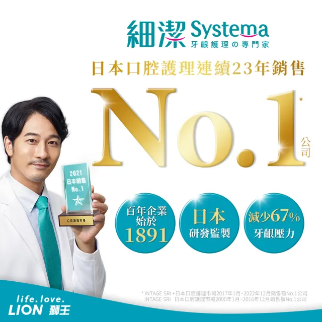 【LION 獅王】買1送1 細潔兒童專業護理牙刷2-6歲(顏色隨機)