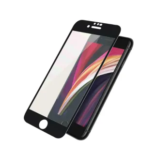 【PanzerGlass】iPhone SE3 / SE2 / 8 / 7 / 6s / 6 4.7吋 2.5D耐衝擊高透鋼化玻璃保護貼(黑)