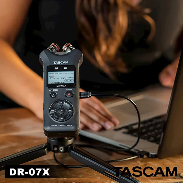 【TASCAM】DR-07X 攜帶型數位錄音機(原廠公司貨)