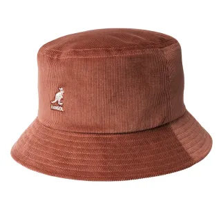 【KANGOL】CORD 燈芯絨漁夫帽(棕橘色)