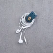 【Be Two】真皮集線器 耳機收納 真皮捲線器(台灣設計製造)