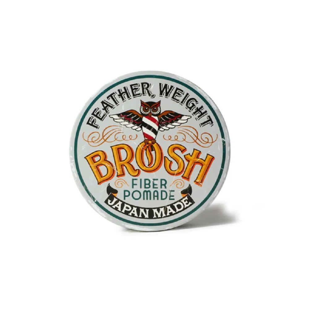 【Brosh】Fiber日本製兄弟水洗式輕感纖維髮油(120g)