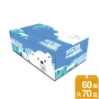 【Benibear 邦尼熊】繽紛四色盒裝面紙(60抽70盒/箱)