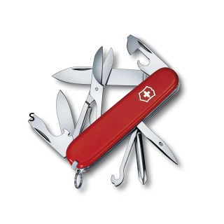 【VICTORINOX 瑞士維氏】Super Tinker14用瑞士刀/紅(1.4703)