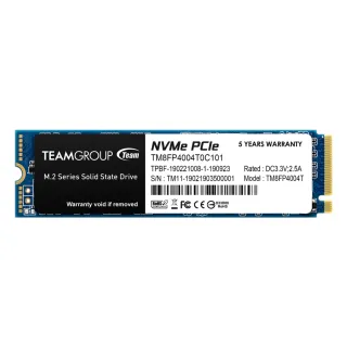 【Team 十銓】福利品 MP34 4TB M.2 PCIe SSD 固態硬碟(福利品9.9成新)