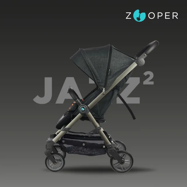 【Zooper】Jazz2 全能小戰車 - 標配款(時尚 可平躺 可登機 嬰兒手推車)