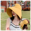 【HaNA 梨花】夏日女神不怕曬大沿遮陽帽．防紫外線遮臉帽