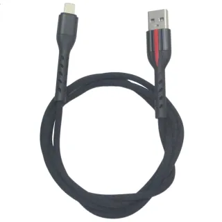 【月陽】安卓Mirco USB智能充斷電保護手機1米快充尼龍充電線傳輸線(ANC10)