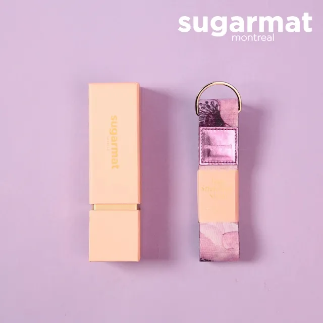 【加拿大Sugarmat】頂級瑜珈伸展帶(薰染紫Stretching Stra)