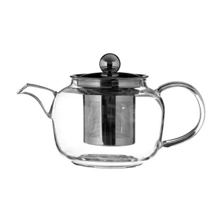 【Premier】玻璃濾茶壺 1.2L(泡茶 下午茶 茶具)