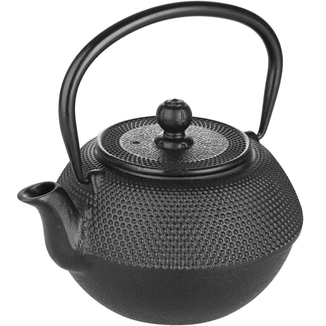 【IBILI】Oriental鑄鐵濾茶壺 點珠0.72L(泡茶 下午茶 茶具)