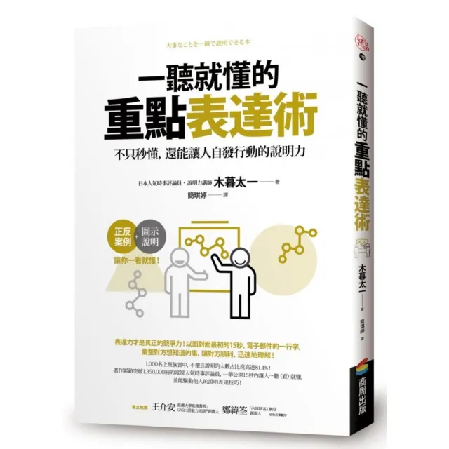 一聽就懂的重點表達術：不只秒懂，還能讓人自發行動的說明力 | 拾書所