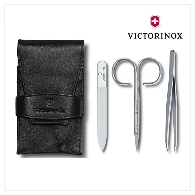 【VICTORINOX 瑞士維氏】美甲裝包 黑色(8.1669.E)