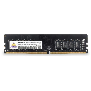 【Neo Forza 凌航】DDR4 3200/16G PC 用記憶體(NMUD416E82-3200EA10)