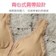 【Daima 黛瑪】前扣無鋼圈M-XL/彈力運動內衣/美胸Bra T/可哺乳內衣/內搭小可愛/大罩杯(白色)