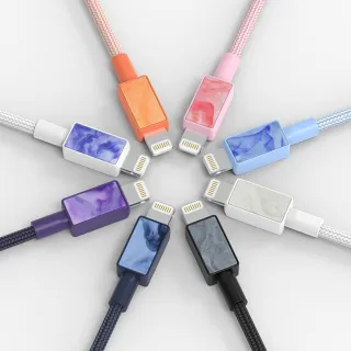 【iFory】USB-A to Lightning 0.9M 雙層編織充電/傳輸線(MFi認證)