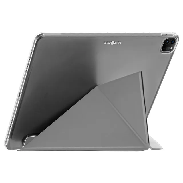 【CASE-MATE】多角度站立保護殼 iPad Pro 12.9吋 第三/四/五/六代 - 質感灰