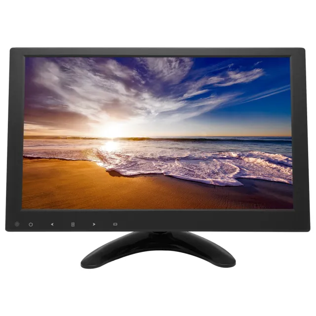 【CHICHIAU】12吋薄型多功能IPS LED液晶螢幕顯示器(AV、VGA、HDMI、USB)