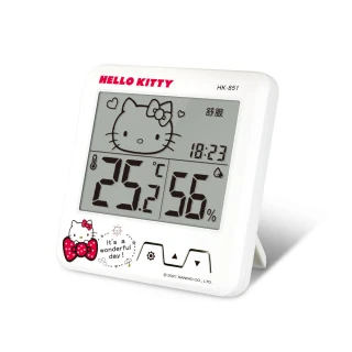 【HELLO KITTY】日式大螢幕溫濕度計(HK-851)