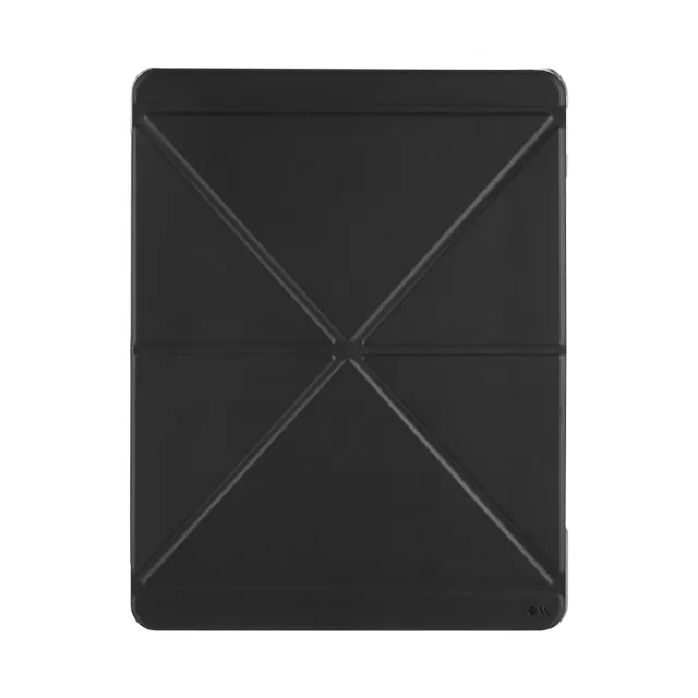 【CASE-MATE】美國 Case●Mate 多角度站立保護殼 iPad Pro 12.9吋 第三/四/五/六代 - 時尚黑