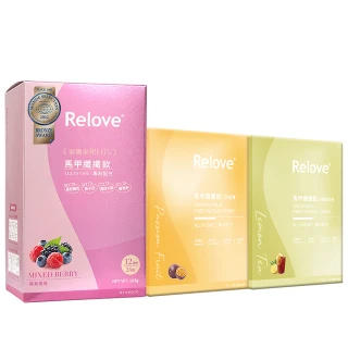 【Relove】馬甲纖纖飲-莓果風味X1盒 共24包(All in one 七國專利配方 榮獲國際品質標章)