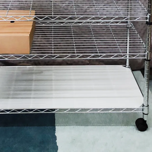【A+Courbe】平面PP墊板2入(45x45cm層片專用)-MIT鐵力士架專用配件