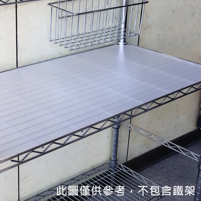 【A+Courbe】平面PP墊板2入(35x60cm層片專用)-MIT鐵力士架專用配件