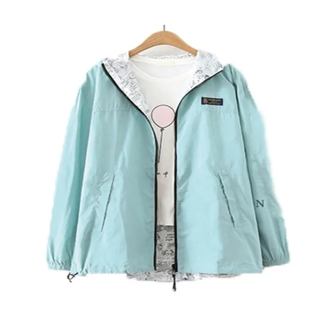 【ROYAL LIFE】學院風寬鬆防風連帽外套-4入組