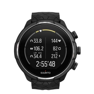 【SUUNTO】Suunto 9 Baro Titanium 50mm 堅固強勁 超長電池續航力 的多項目運動GPS腕錶(花崗石藍)