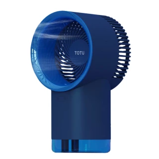【TOTU 拓途】二合一 加濕器霧化機風扇電風扇桌上USB LED氣氛燈
