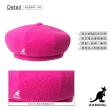 【KANGOL】WOOL JAX貝蕾帽(粉紅色)
