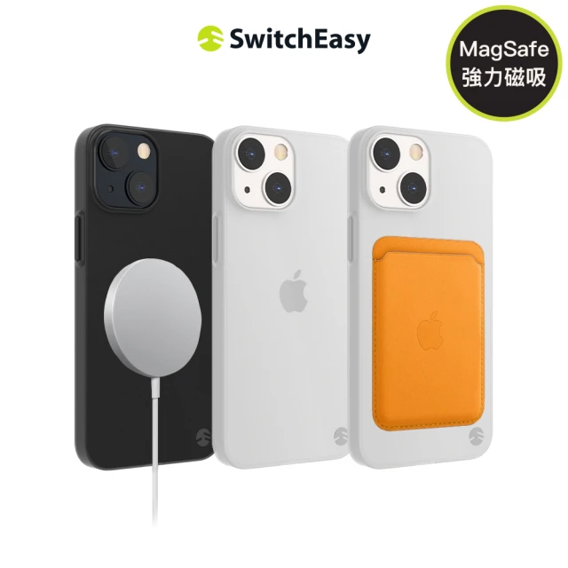 【SwitchEasy 魚骨牌】iPhone 13 6.1吋 0.35 超薄裸機霧面手機保護殼