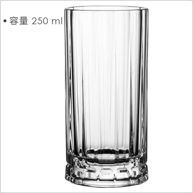 【Utopia】土耳其 豎紋高球杯 250ml / 調酒杯 雞尾酒杯 司令杯 可林杯 直飲杯 長飲杯