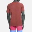 【NIKE 耐吉】Nike Heather Sunset 男 T恤 短袖 防曬衣 抗UV 運動 舒適 紅(NESSB660-631)