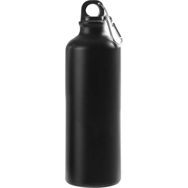 【IBILI】鋁製運動水壺 黑1L(水壺 冷水瓶 隨行杯 環保杯)