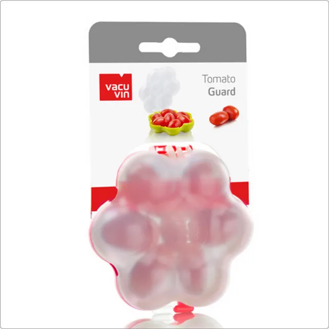 【VACU VIN】番茄櫻桃外出盒 紅(蔬果保鮮盒 水果盒)