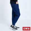 【EDWIN】男裝 JERSEYS 迦績EJ6透氣運動束口長褲(石洗綠)