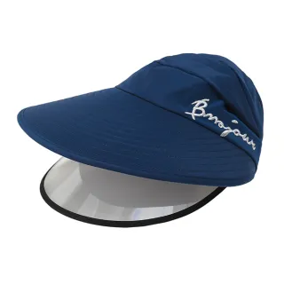 【Conalife】2入組 - 時尚休閒雙層可拆卸鏡面防沙防口沬抗紫外線遮陽帽