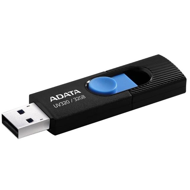 五入組【ADATA 威剛】UV320 32GB USB3.1隨身碟(黑)