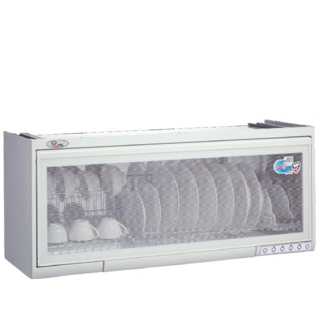 喜特麗 JT-3781Q 懸掛式烘碗機,專為4人份以下家庭設計,高效烘乾碗盤保持廚房乾淨整潔。採用110V電壓,需專業安裝,重量、尺寸及配件依原廠規格,享有1年保固保障,並透過BSMI許可字號 R31028 認證,品質可靠,適合日常使用。 JTL喜特麗 JT-3781Q