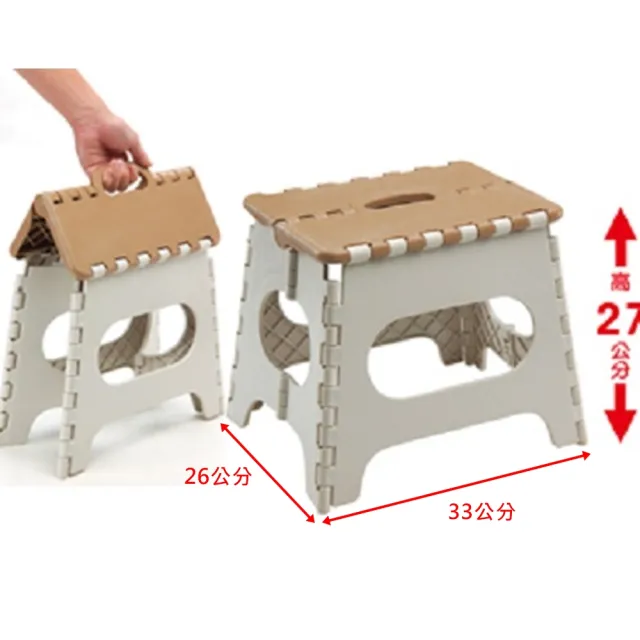 【簡單樂活】27公分止滑折合椅(止滑摺合椅 折合椅 兒童椅 收納輕巧露營野外烤肉)