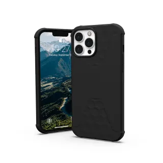 【UAG】iPhone 13 Pro Max 耐衝擊輕薄矽膠保護殼-黑(UAG)