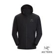 【Arcteryx 始祖鳥官方直營】男 Atom SL 化纖 連帽外套(黑)