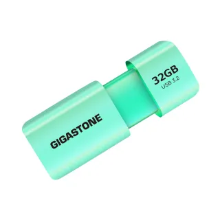 【GIGASTONE 立達】32GB USB3.1 極簡滑蓋隨身碟 UD-3202 綠-超值5入組(32G USB3.1 高速隨身碟)