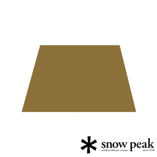 【Snow Peak】加長型客廳帳 Pro 專用內帳地布(TP-660-1)