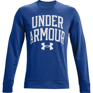 【UNDER ARMOUR】UA 男 Rival Terry長袖T-Shirt _1361561-432(藍)